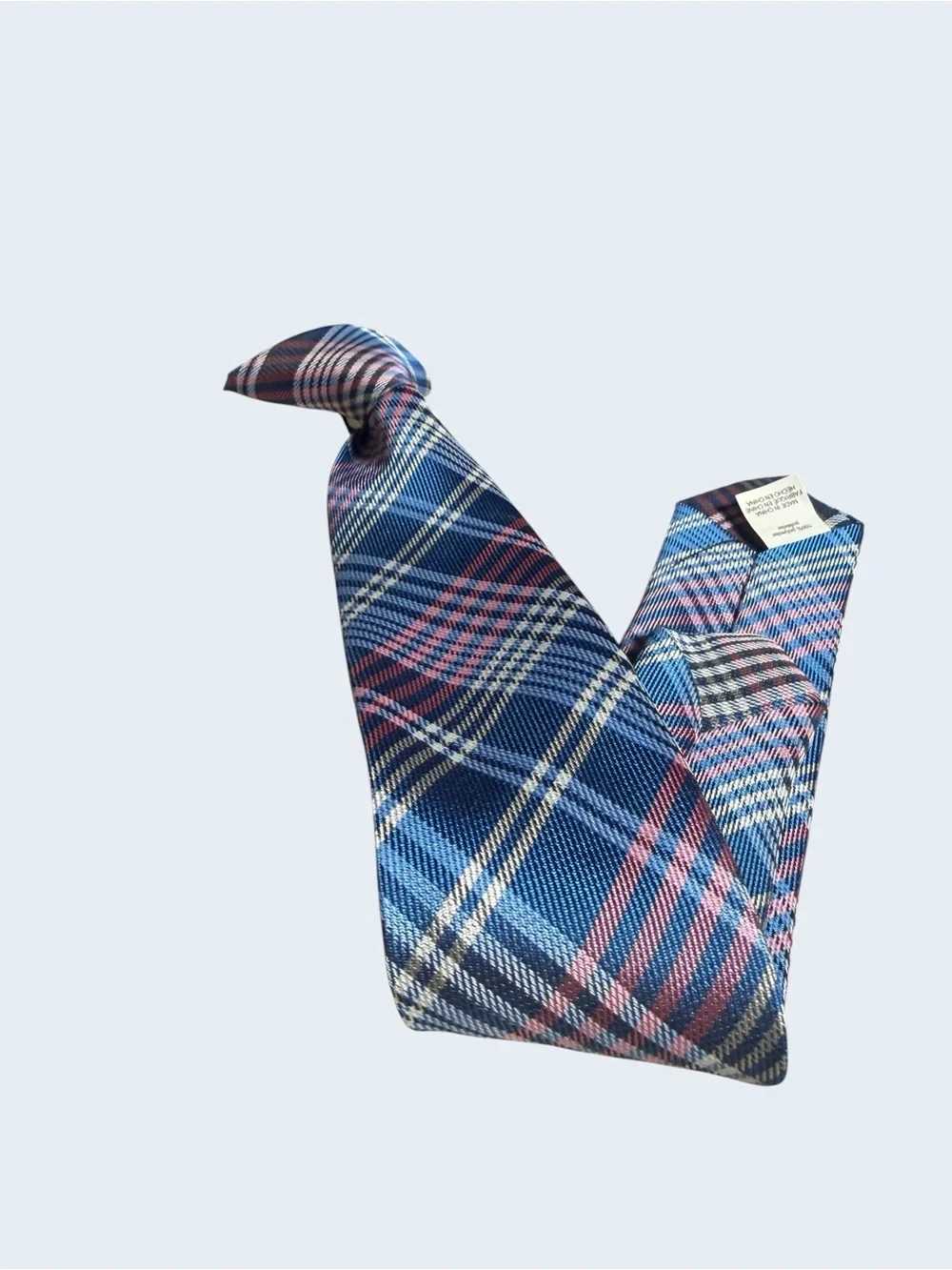 2 Carter’s Ties!! Blue Plaid & Dark Blue Jean Ties